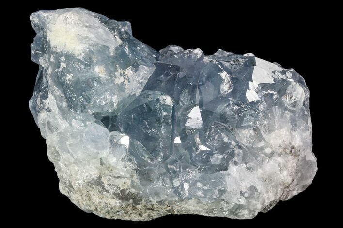 Sky Blue Celestine (Celestite) Crystal Cluster - Madagascar #106676